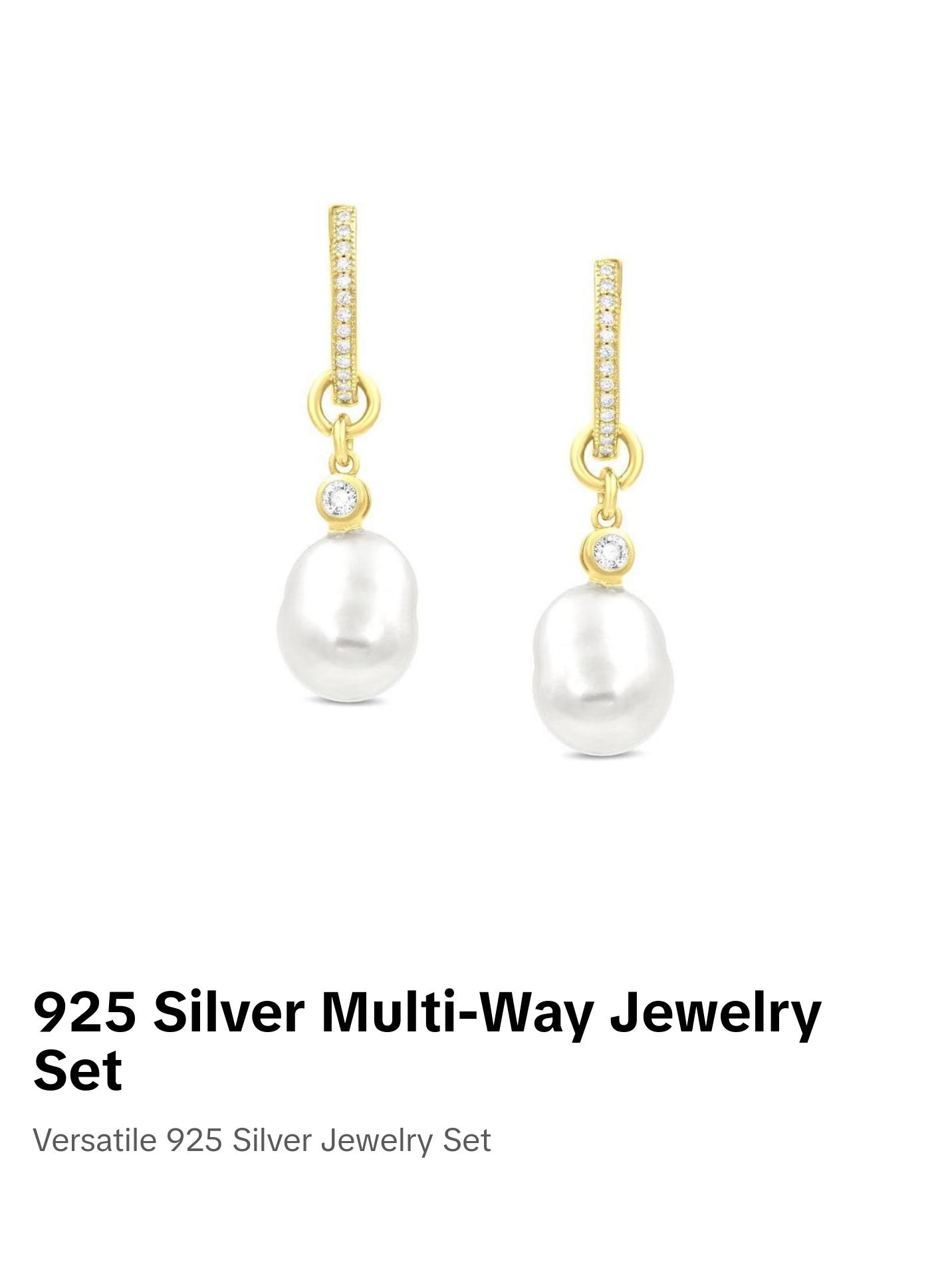 925 Silver Muti-way Use Jewelry DIY Sets