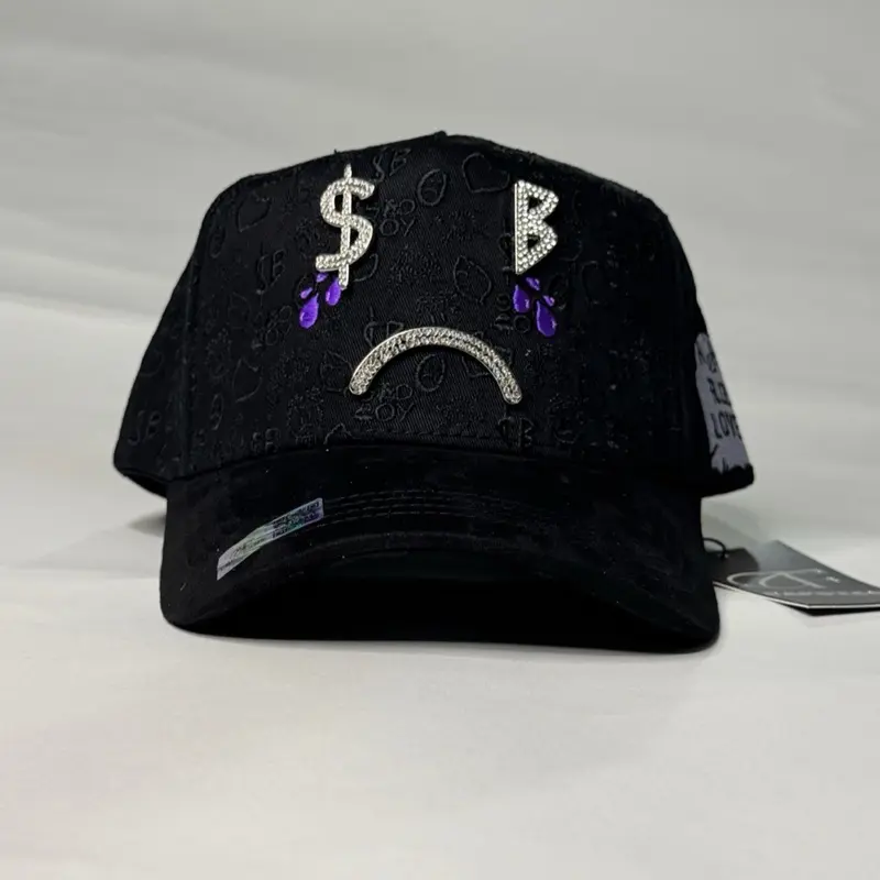 Cap “Sad Boys”, black/silver,”CapsFans”, with certificate