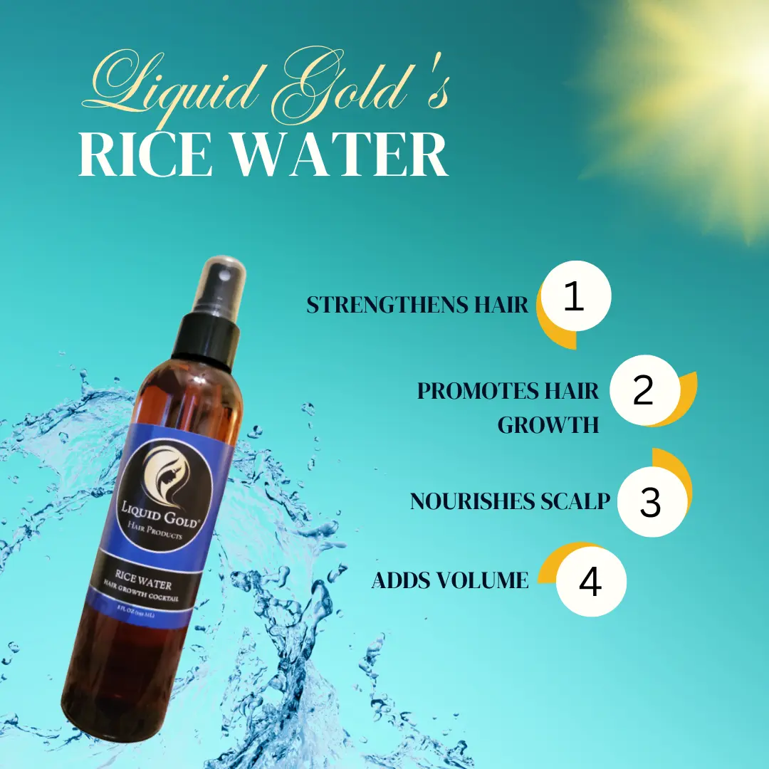Rice Water Hair Growth Cocktail For Longer Healthier Hair