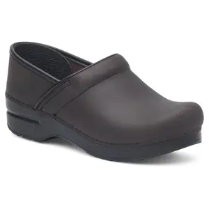 Dansko Professional Men's Classic Clog In Antique Brown/Black