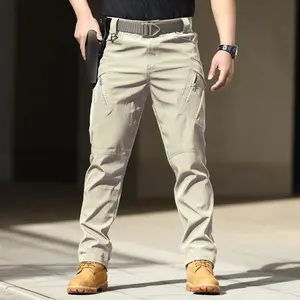 New2025 tactical work training commuting elastic waterproof pants with multiple pockets outdoor all season HOT