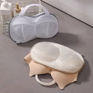 2 Piece Anti-Deformation Bra Laundry Bag, Mesh Bra Washing Bag, Washer Innerwear Bag, Suitable for Bras and Lingerie, Care Bag, Laundry Products