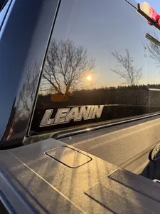 High Quality "Leanin" Vinyl Window Sticker