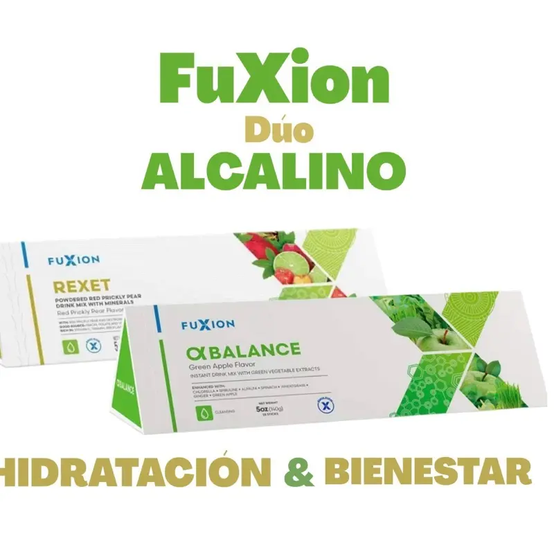 FuXion Alkaline Duo – Daily Hydration & Wellness Drink Beverage