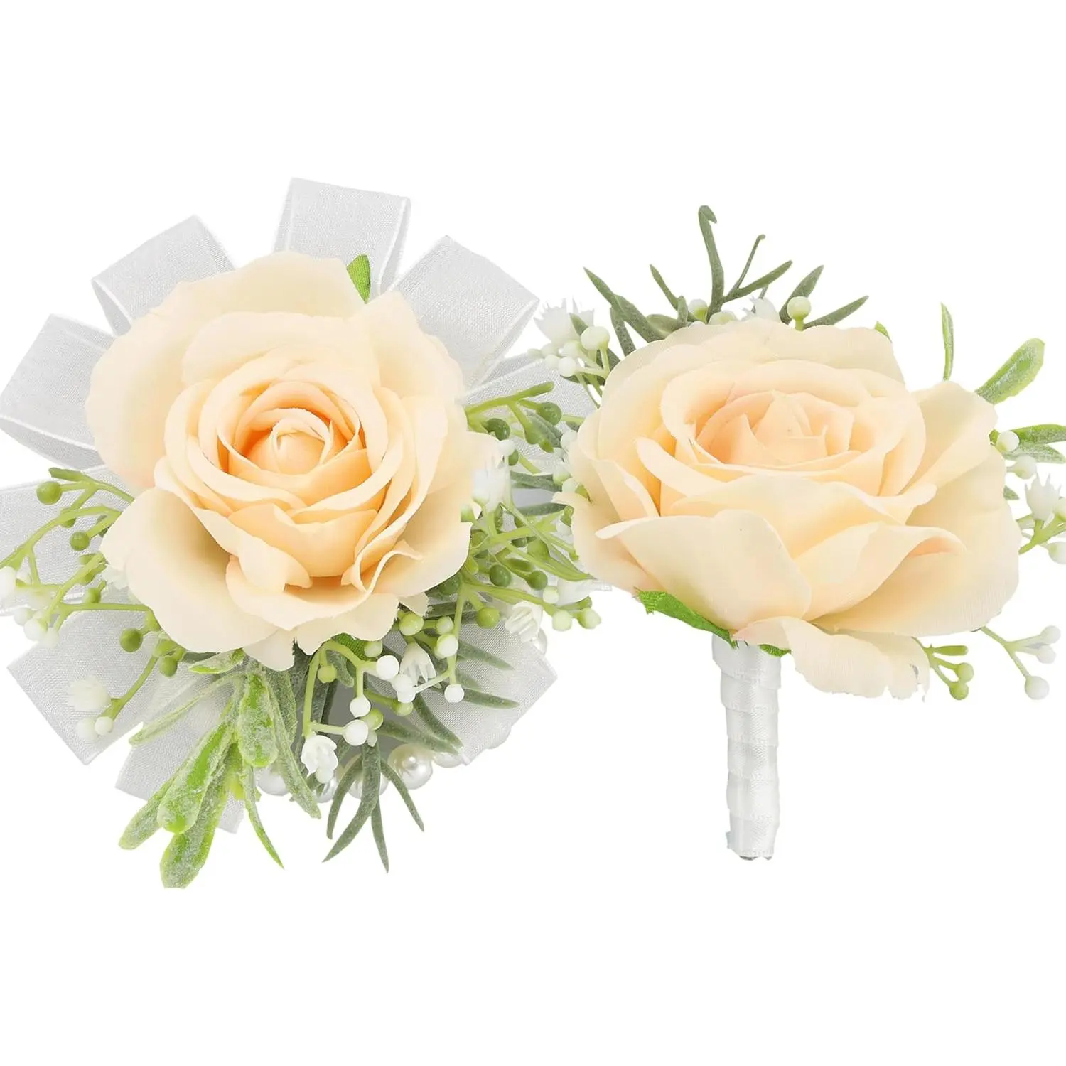 Champagne Corsage - Single Chain
