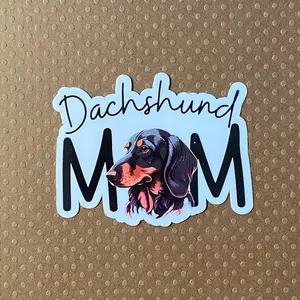 Dachshund Breed Dog Mom Sticker