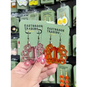 Brass Knuckle earrings