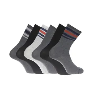 Dockers Men's Performance Socks - 3-Pairs and 6-Pairs Athletic and Dress Crew Socks for Men