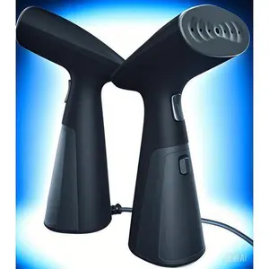 Portable Fabric Steamer, Fast 30-Second Heat-Up with 1000W Power, Handheld Steamer for Wrinkle Removal, Compact 120ml Water Tank, Lightweight Steamer for Garments and Clothes