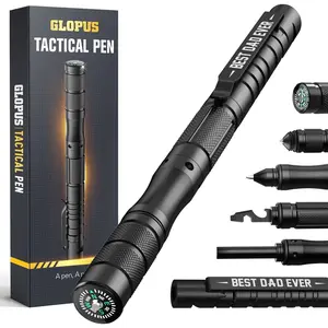 Father's Day Gifts from Daughter/Wife, Tactical Pen Gifts for Men, Multitool Pen, Dad Gifts for Fathers Day, Cool Gadgets for Men, Tactical Survival Gear for Camping and HikingQuesear