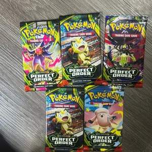 (5x) booster packs of Mega evolution Perfect Order