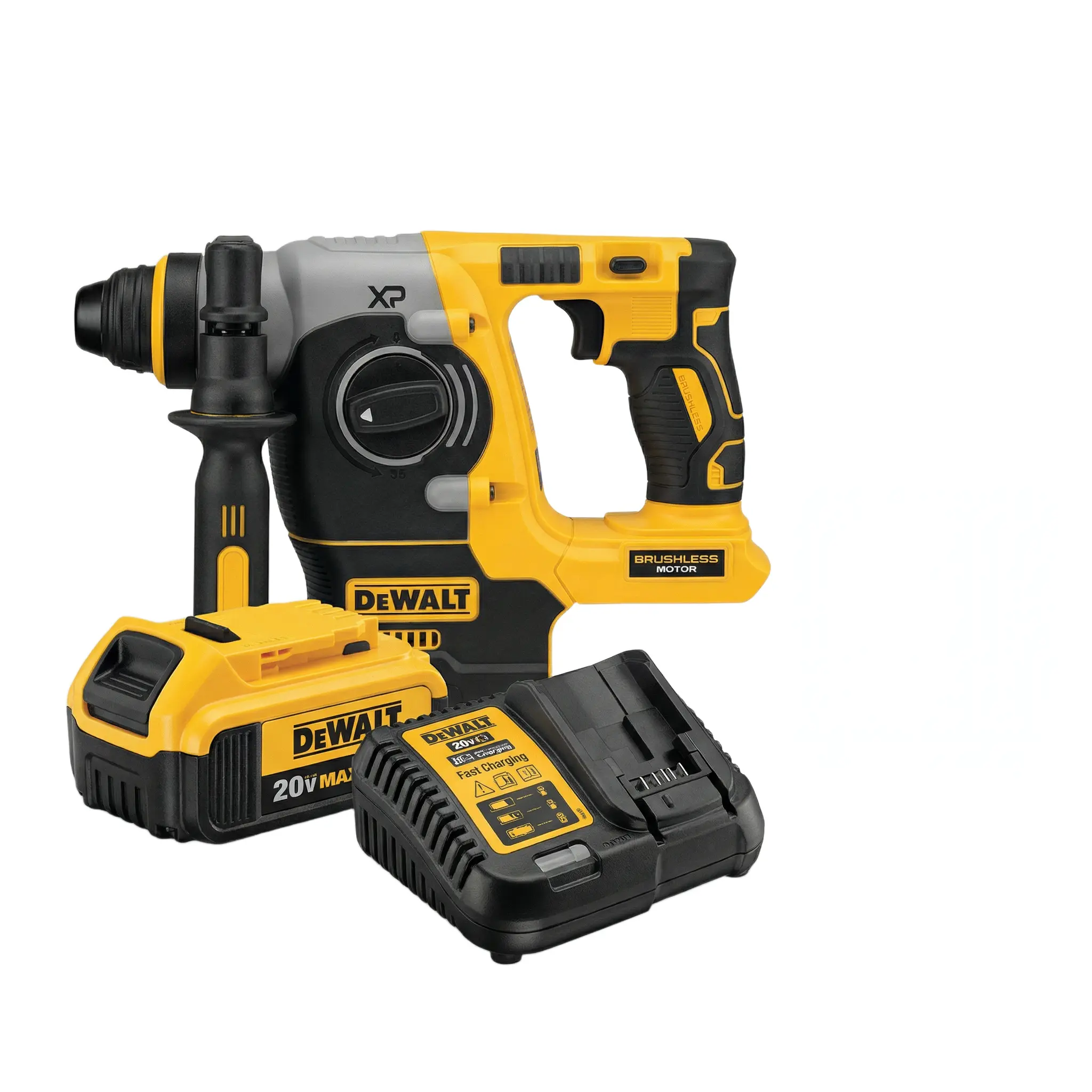 DCH273 impact hammer drill (complete set)