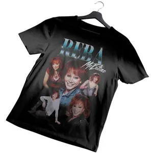 Vintage Reba Mcentire Bootleg T-shirt - 90s Retro Style Tshirrt Classic Cotton Menswear Top