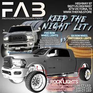 5 Row Wheel Lights