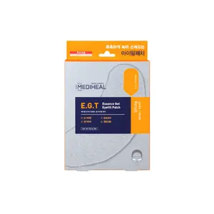 MEDIHEAL E.G.T Essence Gel Eye Fill Patch 5 Pouch - for Dark Circle, Aging Skin, Puffy Eyes, Contains EGF & Marine Collagen, Highly Concentrated Essence Gel