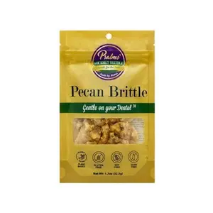 Pecan Brittle - Handcrafted with Pecans - Gluten Free - Traditional Recipe - Ideal for Gifting - Aged 10+ - Nut