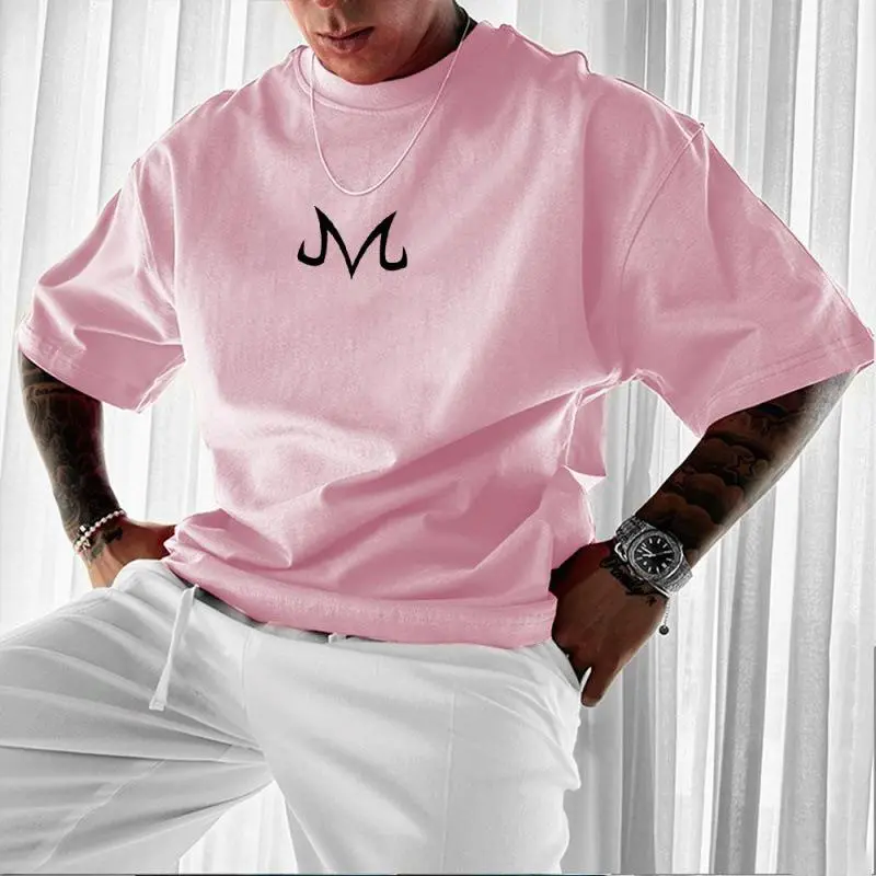 Men's Retro 90s Dragon Graphic T-Shirt, Oversized Fit Round Neck Streetwear Top for Summer Casual Outfits, Menswear