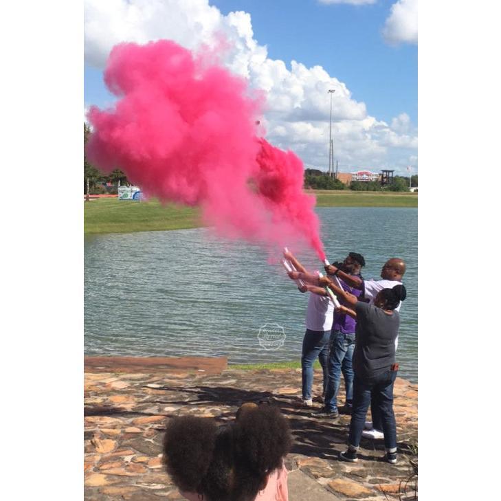 16" Gender Reveal Pink Powder Cannon