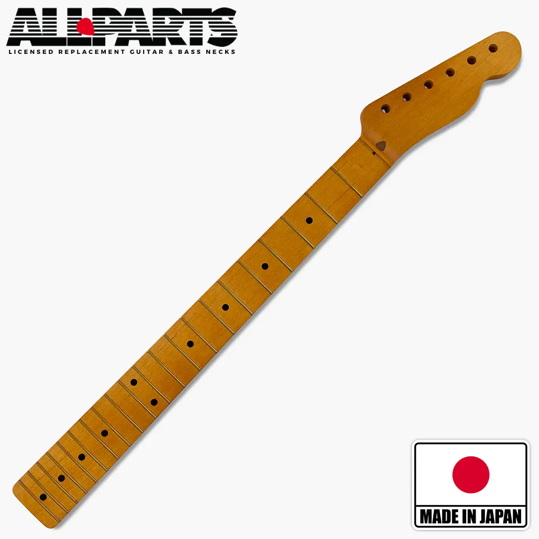 Allparts "Licensed by Fender®" Chunky Baseball Bat Guitar Replacement Neck, TMTF-FAT Model for Telecaster® - Compatible with Fender Guitars & Gear Accessories