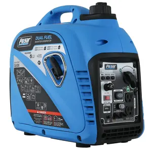 Pulsar 2,200-Watt Quiet Dual Fuel Portable Inverter Generator with USB Outlet