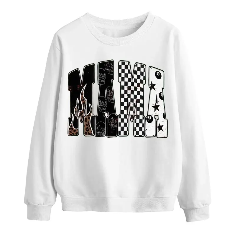 Edgy Mama Crew Shirt, SweatShirt, western clothing, western outfits women’s clothes, western cowgirl stuff, sweatshirts for women, western for women country clothing