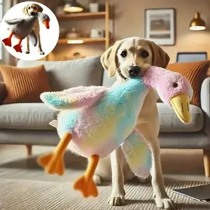 Pet Luxury Store™  - Soft Colorful Duck Plush Toy