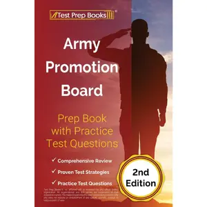 Army Promotion Board Prep Book with Practice Test Questions: [2nd Edition]
