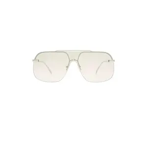 AIRE Venatici Sunglasses in Silver & Silver Grad Mirror