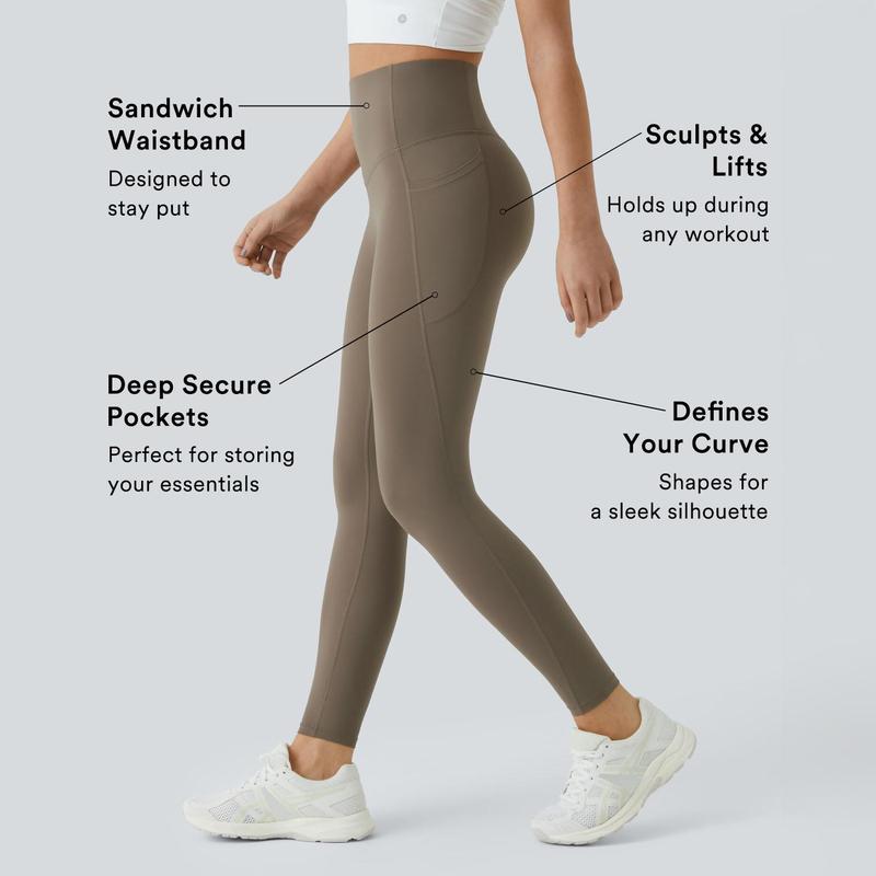 Halara 3-Piece UltraSculpt High Waisted Tummy Control Side Pocket Shaping Training Leggings Set   #TikTokShopHolidayHaul