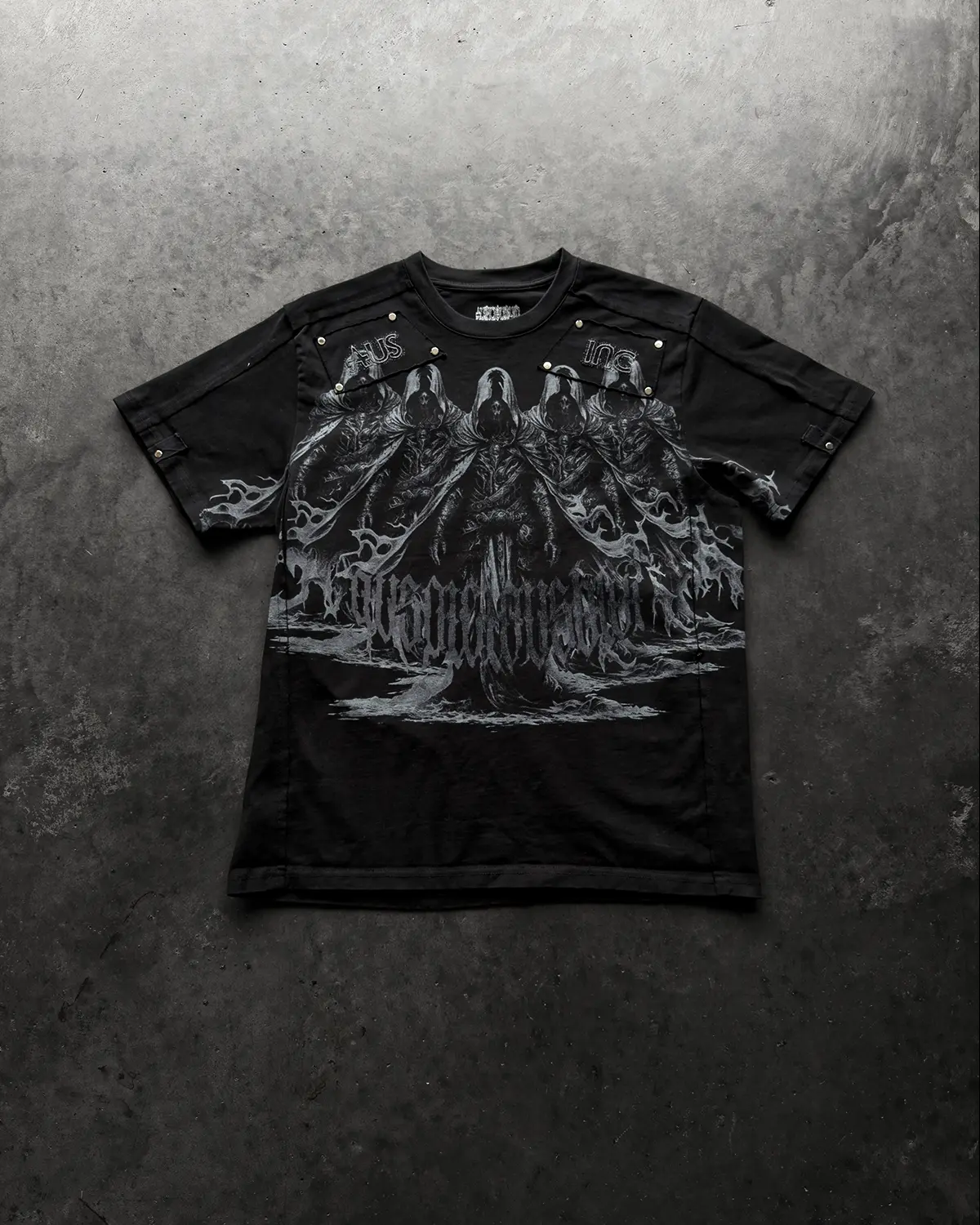 DEATHWALKER TEE - MENSWEAR ATHLETIC STREETWEAR TOP BAGGY COTTON
