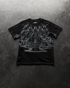 DEATHWALKER TEE - MENSWEAR ATHLETIC STREETWEAR TOP BAGGY COTTON