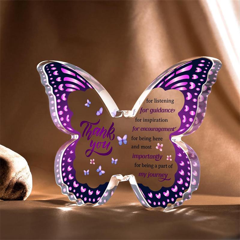 Butterfly-Shaped Acrylic Keepsake Gifts For Mothers Day