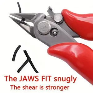 1pc Mini Wire Cutter For Jumper Line, Dupont Wire Tie, Cutting For Electronic Circuit, Electrician DIY 3.5 Inch Plier, Combination Pliers