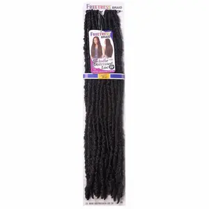 Freestress braid indie distressed loc