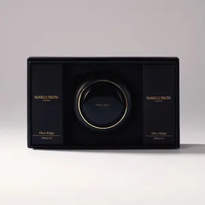 Daniel's Truth Joshua Set Car Perfume 0.3oz (10ml) | Made in USA & Designed in Korea | K-Beauty Solar-Powered Dual Fragrance Car Diffuser