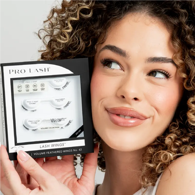 Pro Lash Lash Wings - Effortless Eye Lift with 3 Flattering Styles - Lightweight Natural Comfortable Outer Corner Lash Segments - Lasts 10+ Days