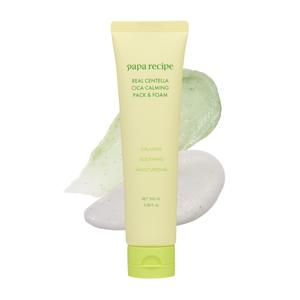 Papa Recipe Real Centella CICA Calming Pack & Foam (100ml / 3.38fl oz)