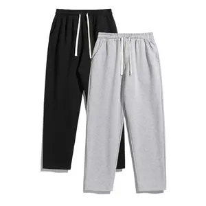 Men's Casual Fitted Jogger Pants, 2 Pack Plain Kint Fabric, All Season Comfortable Running Shorts, Sporty Style for Daily Wear