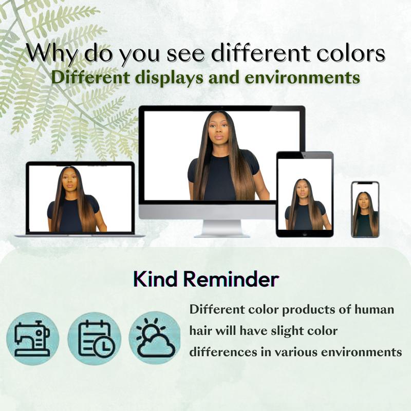 UNice Upgrade V Part Ombre Chestnut Brown Yaki Straight Wigs with Drawstring No Leave Out Glueless Human Hair Wigs for Beginners Friendly