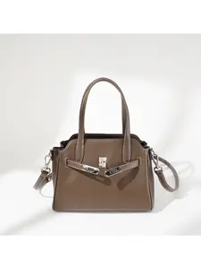 Retro women's bags, new Korean version of genuine leather small square bags, women's high-value light luxury souvenirs, high-end handbags