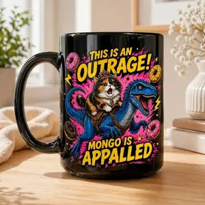 Mongo Is Appalled Coffee Mug, Dungeon Crawler Carl Inspired Gaming Coffee Cup