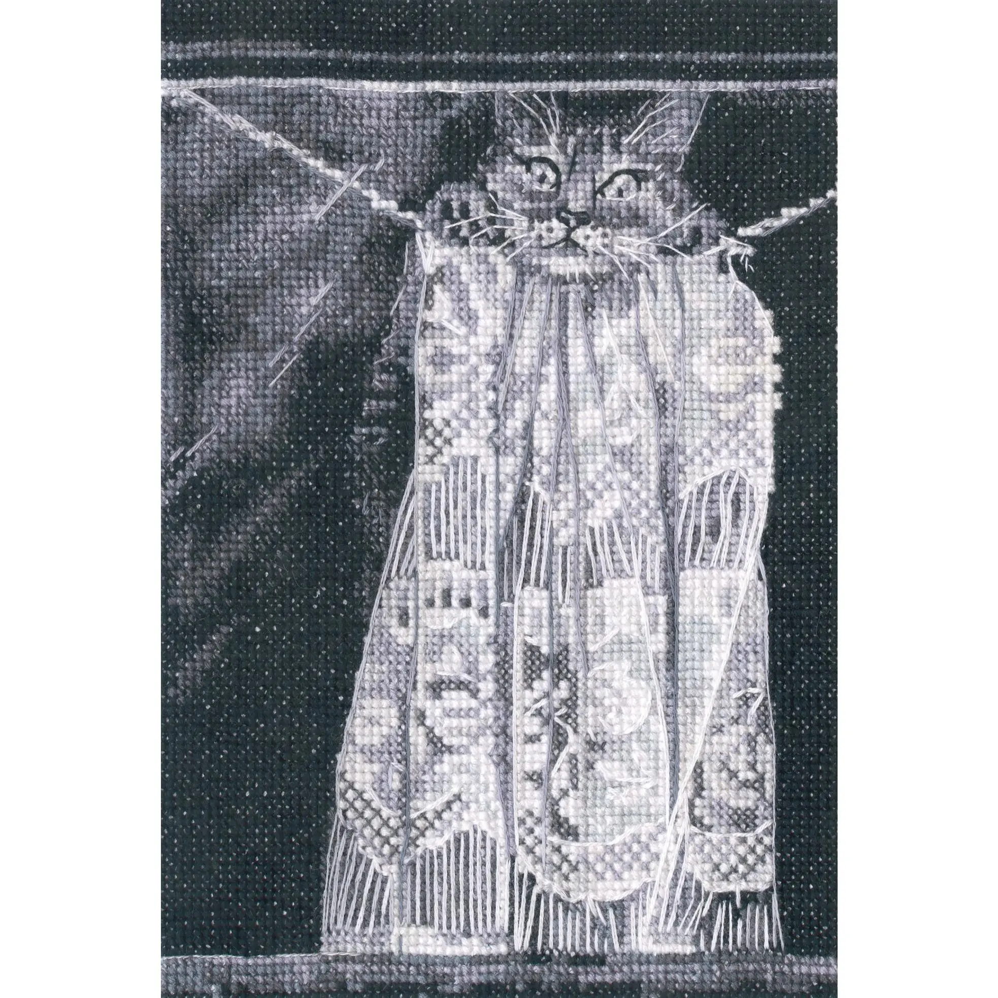 Cat Pranks Counted Cross Stitch Kit by RTO M1034