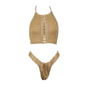 Tulum Crochet - Cocoa Paraiso Halter