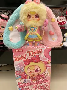 B16-Dream Maker 400% pluse serise Mystery Boxes Bag Pendant Bunny Plush Dolls Soft Collectibles (Hidden Style Probability: 96:2)