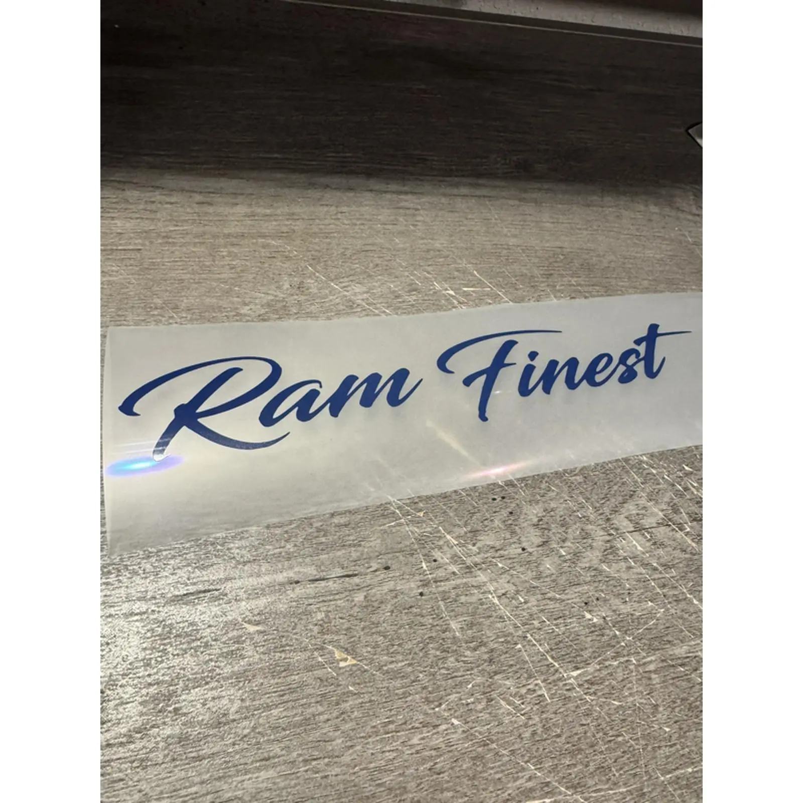 Ram Finest Single Layered Decal for Vehicle Customization