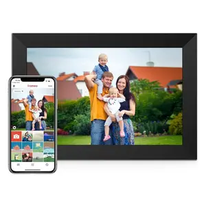 Skyzoo 10.1'' Wi-Fi Digital Photo Frame with 1280x800 Resolution, Touchscreen Digital Photo Frame Share Photos and Videos Remotely via APP