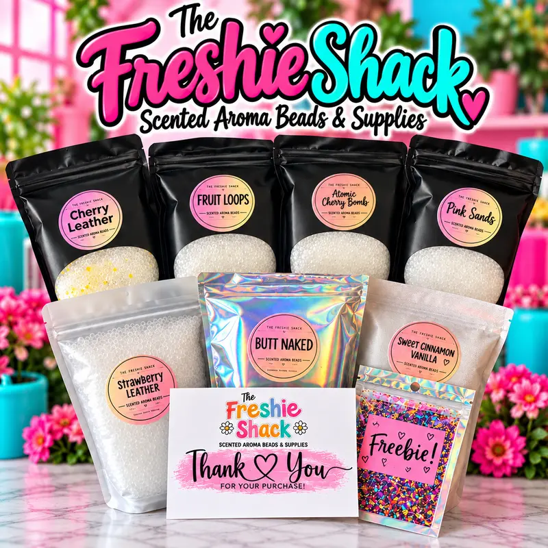 Freshie Scented Aroma Beads 16 oz - For Car Freshies