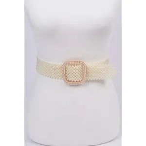 Knitted Pearl Beltt