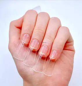 Duck Feet PRESS ON FULL COVER GEL nail tips gel x tips
