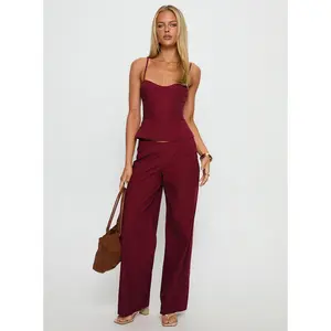 Kierstyn Corset Set Currant